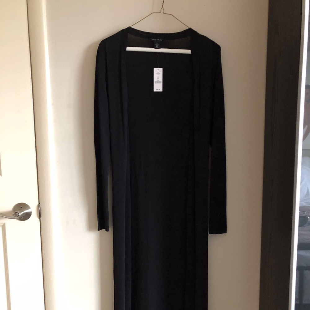 NWT White House Black Market Long Cardigan